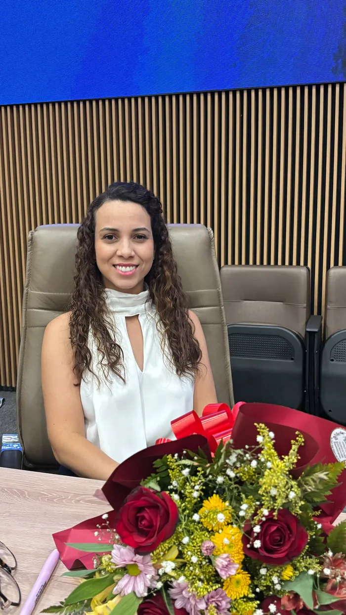 Edna Costa em visita